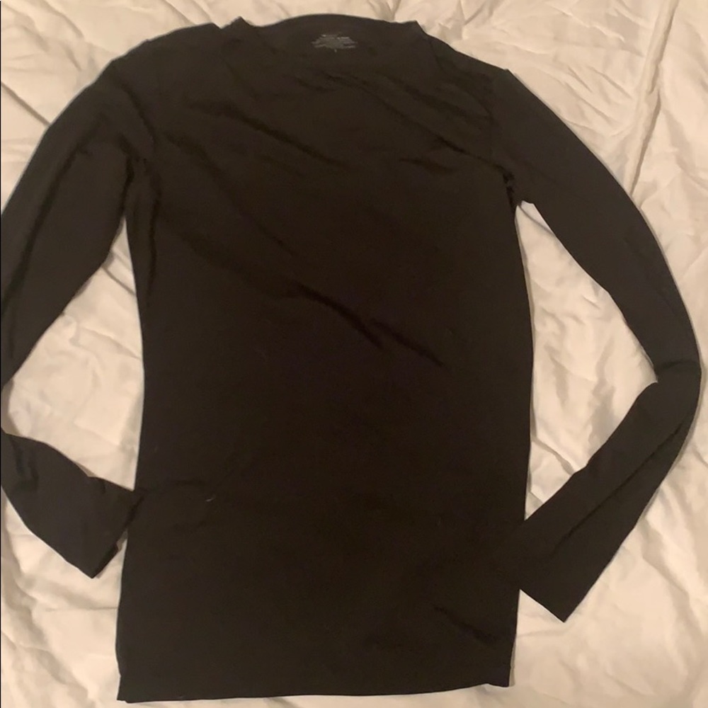 CuddlDuds warm under layer long sleeve black